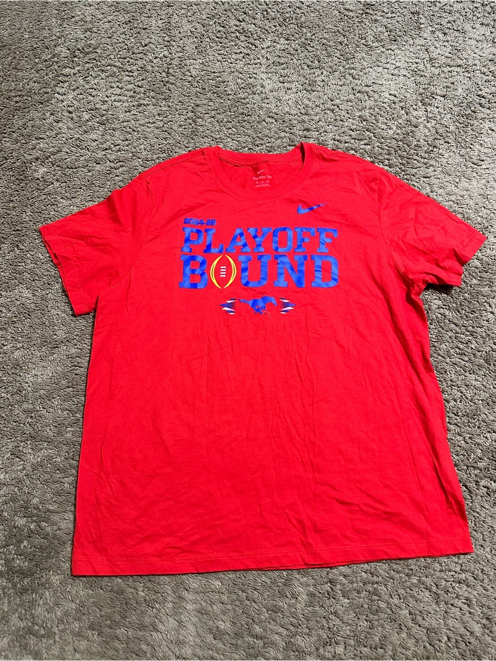 Vintage NCAA SMU University “playoff” shirt 2025 size 2XL